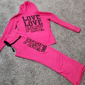 Victoria's Secret sweat suit set